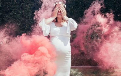 Pudra holi pentru gender reveal